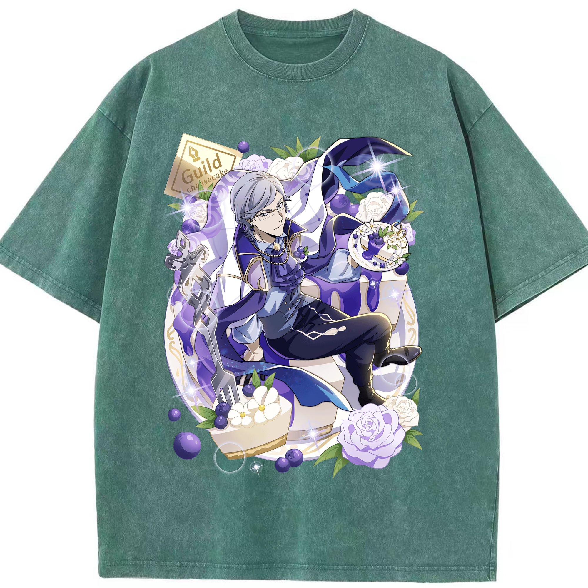 （画像用） 文豪ストレイドッグス Bungo Stray Dogs 綿100% ヴィンテージ風 半袖Tシャツ（フロントプリント）